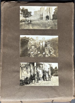 1920s photo album, Scotland and England, approximately 135 photos