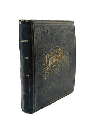 1870s Pittsburgh scrapbook of local news, theatricals, drawings, etc kept by daughter of Thomas. Florence Howe.