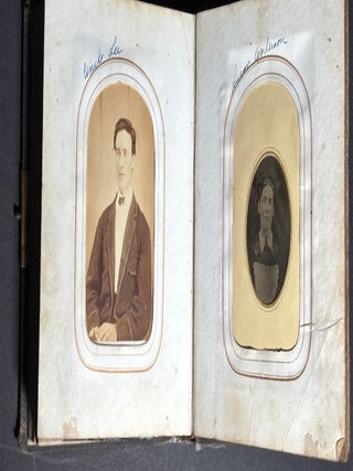 1860s-1870s photo album, western Pennsylvania: Snodgrass, Youell, Bulford, Anderson families