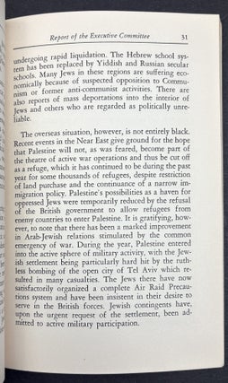 The American Jewish Committee, Thirty-Fourth Annual Report, 1941