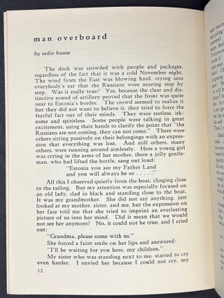 The Literary Harbinger x 3: Winter 1954, Winter & Spring 1955