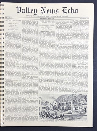 Valley News Echo, Hagerstown, MD: Monthly Civil War Newspaper, 1859-1865