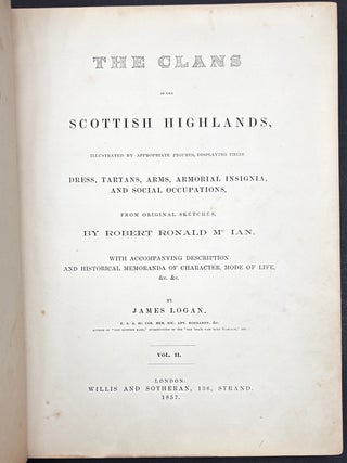 The Clans of the Scottish Highlands (1857) Vol. II only