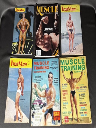 Item #h46014 6 Muscle Man & Weighlifting magazines 1960s-80s including Iron Man & Muscle...