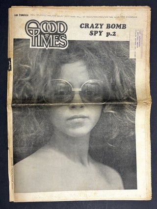 Good Times, January 30, 1970 (Vol. III no. 5) Crazy Bomb Spy