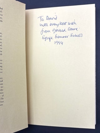 The Lundys Letter, poems (inscribed)