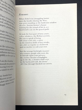 The Lundys Letter, poems (inscribed)