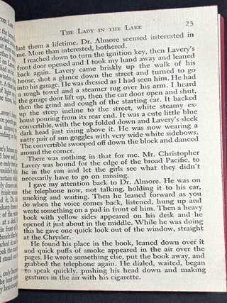The Lady in the Lake (1st paperback, 1946)
