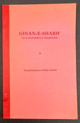 Item #h46179 Ginan-E-Sharif, Our Wonderful Trandition, Transliteration of Holy Ginans