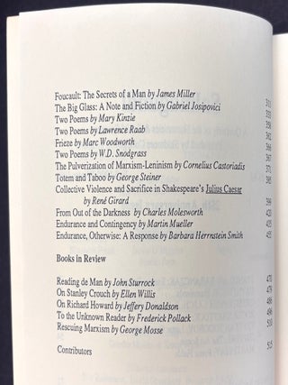 Salmagundi no. 88-89, Fall 1990 - Winter 1991, 25th Anniversary Issue