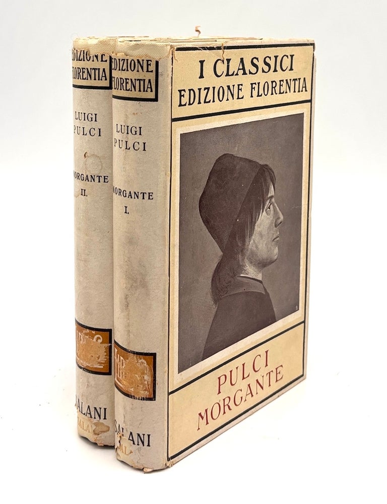 Item #h46187 Morgante, 2 vols. (1930). Luigi Pulci.