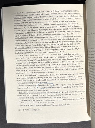 Touching This Leviathan - inscribed to his mentor, David Bartholomae