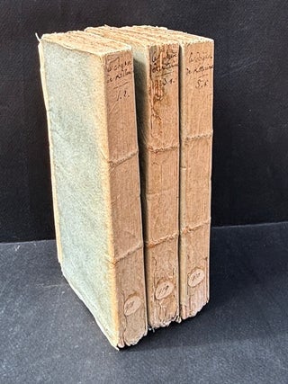 Le doyen de Killerine (3 volumes, 1771, in original wraps). Histoire morale compos&eacute;e sur les m&eacute;moires d'une illustre famille d'Irlande; et orn&eacute;e de tout ce qui peut rendre une lecture utile & agr&eacute;able
