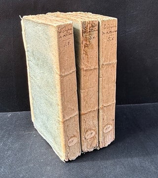 Le doyen de Killerine (3 volumes, 1771, in original wraps). Histoire morale composée sur les mémoires d'une illustre famille d'Irlande; et ornée de tout ce qui peut rendre une lecture utile & agréable