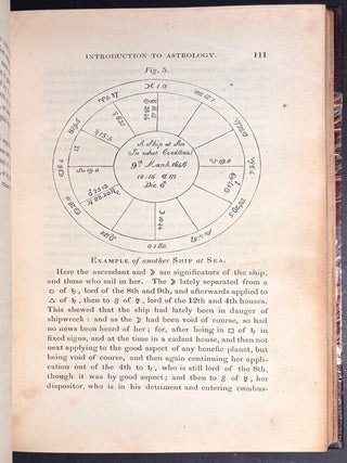 An Introduction to Astrology (1835) being the whole of that celebrated Author's rules for the practice of horary astrology, divested of the superstitions of the 17th century: to which are added numerous emendations, adapted to the improved state of the science in the present day by Zadkiel
