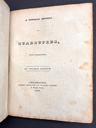 A General History of Birds and Quadrupeds