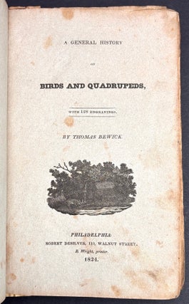 A General History of Birds and Quadrupeds
