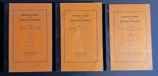 Item #h46398 Horsemanship and Horsemastership, 3 vols. (1937