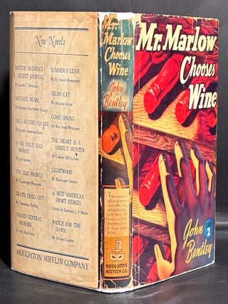 Item #h46411 Mr. Marlow Chooses Wine. John Bentley
