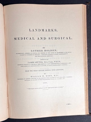 Gray's Anatomy, Descriptive and Surgical (1881)