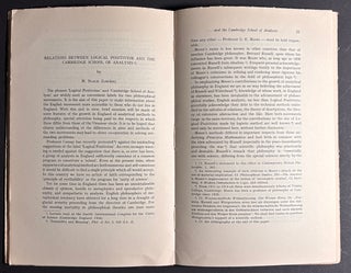 The Journal of Unified Science (Erkenntnis), 1939-1940, Vol. VIII, nos. 1-3; 4; 5-6 (complete final volume of the first series)