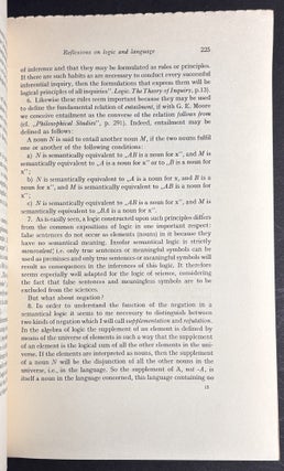 The Journal of Unified Science (Erkenntnis), 1939-1940, Vol. VIII, nos. 1-3; 4; 5-6 (complete final volume of the first series)