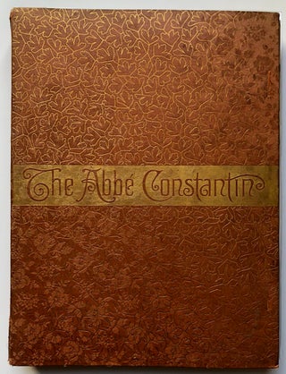 Item #H4769 The Abbé Constantin, illustrated by Madame Madeleine Lemaire (1888 deluxe English...