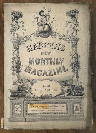 Item #mag105 Harper's New Monthly Magazine, No. 537, February 1895. Thomas Hardy Laurence Hutton,...