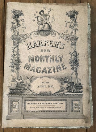 Item #mag107 Harper's New Monthly Magazine, No. 539, April 1895. Mark Twain Laurence Hutton,...