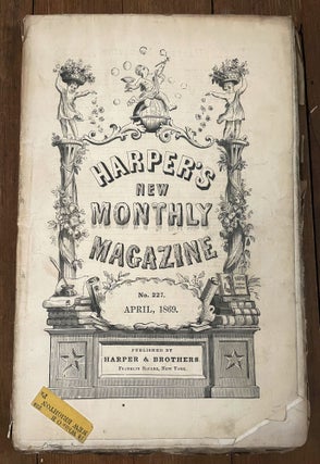 Item #mag120 Harper's New Monthly Magazine, No. 227, April 1869. Robert Tomes Eugene Lawrence,...
