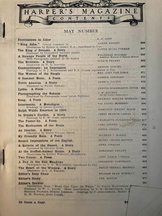 Harper's Monthly Magazine, No. 636, May 1903
