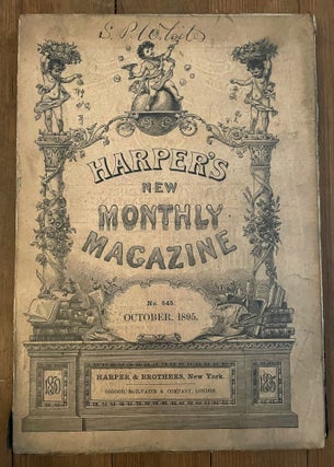 Item #mag132 Harper's New Monthly Magazine, No. 545, October 1895. Alice Brown Laurence Hutton,...
