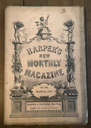 Item #mag134 Harper's New Monthly Magazine, No. 478, March 1890. Theodore Child Laurence Hutton,...