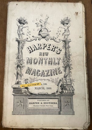 Item #mag14 Harper's New Monthly Magazine, No. 190, March 1866. Henry Mills Alden, Herman...