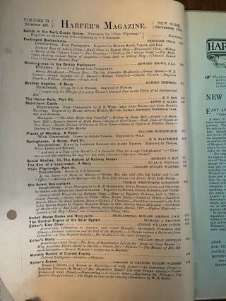 Harper's New Monthly Magazine, No. 436, September 1886