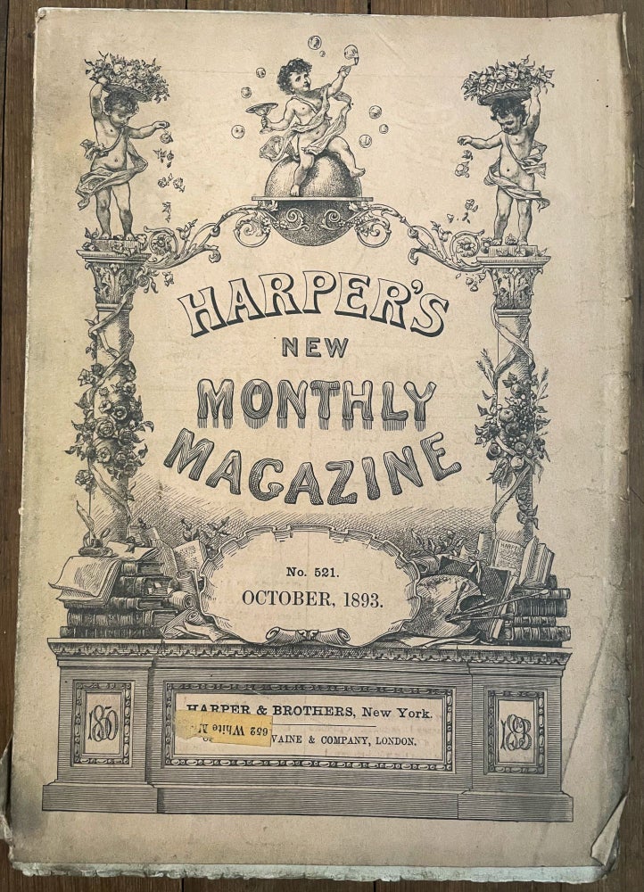 Item #mag24 Harper's New Monthly Magazine, No. 521, October 1893. Henry Mills Alden, Charles Roper William Black, Francis Dana.