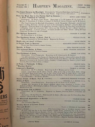 Harper's New Monthly Magazine, No. 521, October 1893
