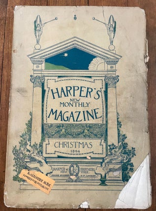 Item #mag43 Harper's New Monthly Magazine, Christmas 1894. Henry Mills Alden, Annie Fields Thomas...