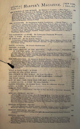 Harper's New Monthly Magazine, No. 311, April 1876