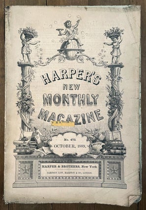 Item #mag53 Harper's New Monthly Magazine, No. 473, October 1889. Henry Mills Alden, Howard Pyle...