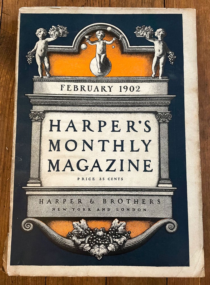 Item #mag73 Harper's Monthly Magazine, February 1902. Austin Dobson Mark Twain, Edwin Abbey.