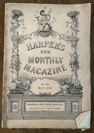 Item #mag84 Harper's New Monthly Magazine, No 540, May 1895. Mark Twain Thomas Hardy, Owen Wister