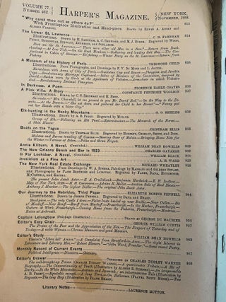 Harper's New Monthly Magazine, No. 462, November 1888