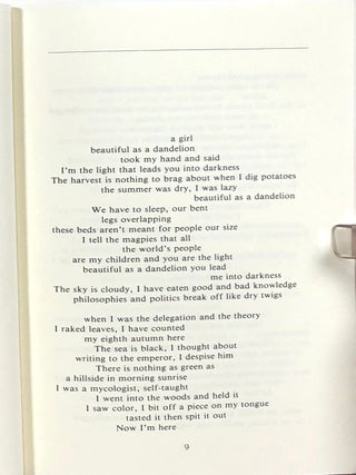 Dances of the Obscure -- signed by both translators and note from Kimball to her parents