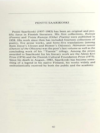 Dances of the Obscure -- signed by both translators and note from Kimball to her parents
