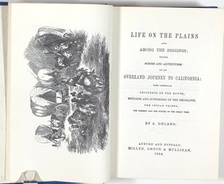 Life on the Plains and among the Diggings; March of America Facsimile Series, Number 89