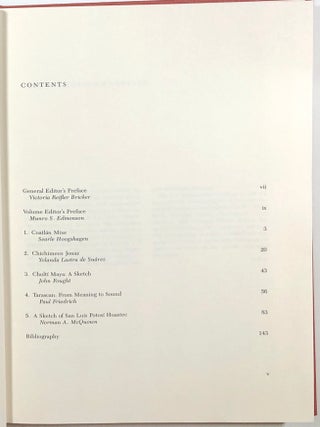 Supplement to the Handbook of Middle American Indians, Volume Two: Linguistics; Vol. 2