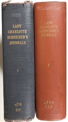 Item #s00010475 Lady Charlotte Schreiber's Journals, Confidences of a Collector of Ceramics and...