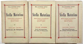 Item #s00010483 Stella Matutina; Meditazioni Quotidiane Sui Vangeli Festivi Dell'Anno Liturgico;...