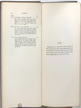 Joseph Conrad: Life and Letters, 2 Vols.